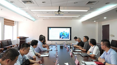 联想控股首席执行官李蓬一行到访东升国际官网参观研讨
