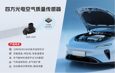 从MEMS芯片到传感器模组全自主供应链:国产车规级空气质量传感器(AQS)如何守护智能座舱空气质量?